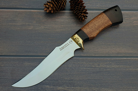 Нож Ворон: сталь х12мф - рукоять падук-сапеле