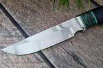 Нож &amp;quot;Енот&amp;quot;: сталь - Bohler М390; рукоять - карельская береза, черный граб