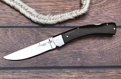 Складной нож "Леший-3": сталь - 95Х18 (кованая); рукоять - венге