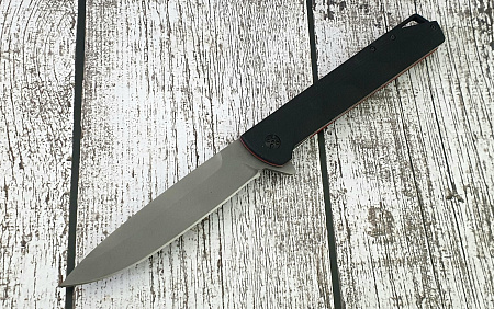 Складной нож "Егерь": сталь - Bohler S390; рукоять - G10