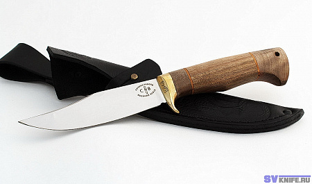 Нож Бекас: кованая сталь 95х18 рукоять орех
