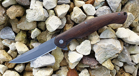 Складной нож "Игла-3": сталь - Bohler S390; рукоять - венге
