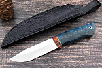 Нож &amp;quot;Сибиряк - 2&amp;quot;: сталь - Bohler М390; рукоять - карельская береза - формовочные ножны